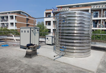 安徽合肥一六八中学热水供应180KW商用电磁热水锅炉项目