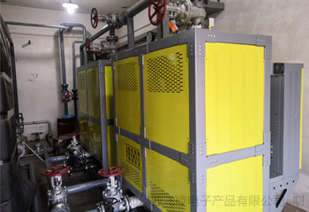 甘肃省庆阳市某采油一厂2台200KW电磁热水锅炉取暖
