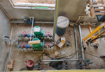 中石油800KW1.2万平常压电磁热水锅炉采暖项目