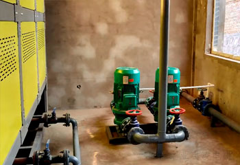 中石油800KW1.2万平常压电磁热水锅炉采暖项目